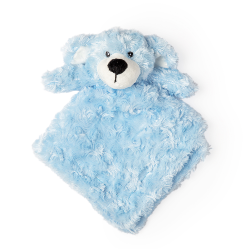 The&nbsp;Necessities by Tendertyme Blue Curly Doggy Plush&nbsp;is the perfect companion for your little one, combining comfort and cuteness in one delightful package. Made from 100% polyester, this plush toy is incredibly soft and cuddly, ideal for snuggling during nap time or playtime. Its charming blue curly design adds a whimsical touch, making it a beloved addition to any child's toy collection.