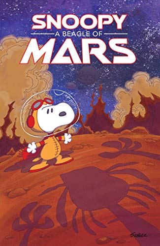 SNOOPY: A BEAGLE OF MARS (PEANUTS). Snoopy, the world famous astronaut, heads to the stars in his most out-of-this-world adventure yet! What mysteries does the red planet hold? Will he find water? Will he find life? Will he find the time to get in a quick nine holes? Snoopy grabs his golf clubs and blasts off for Mars in this original graphic novel from the world of Charles M. Schulz and Peanuts!