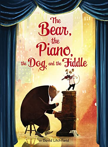 THE BEAR, THE PIANO, THE DOG, AND THE FIDDLE. In this charming, gorgeously illustrated follow-up to the award-winning The Bear and the Piano, a fiddle-playing dog and his human pal share the joy of music, and discover that, even through sad times and far-apart times, good friendship lasts forever. Social Situations. Performing Arts. Children Fiction.